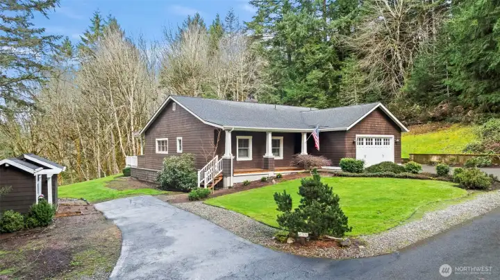 Extra parking with plenty of room for your rolling toys.  Use it for your RV, boat, or just guest parking.