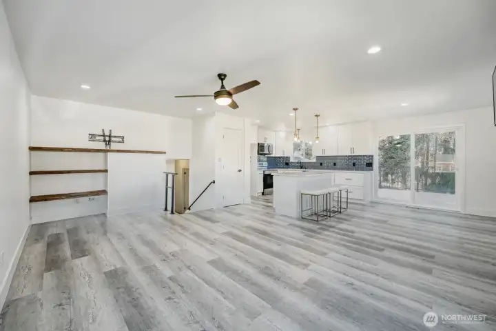 Open Concept Living Room