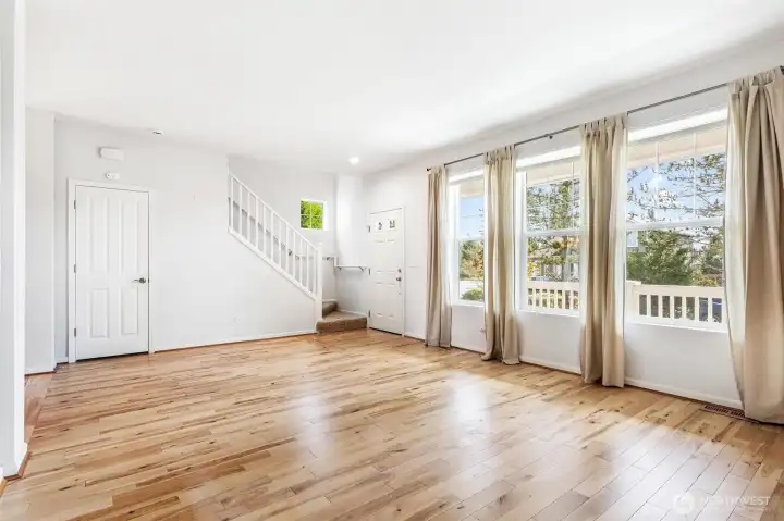 Abundant light in living room