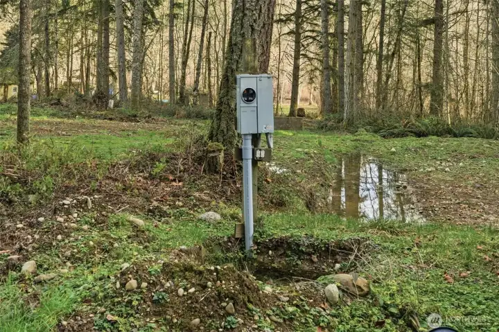 power dug, needs installed