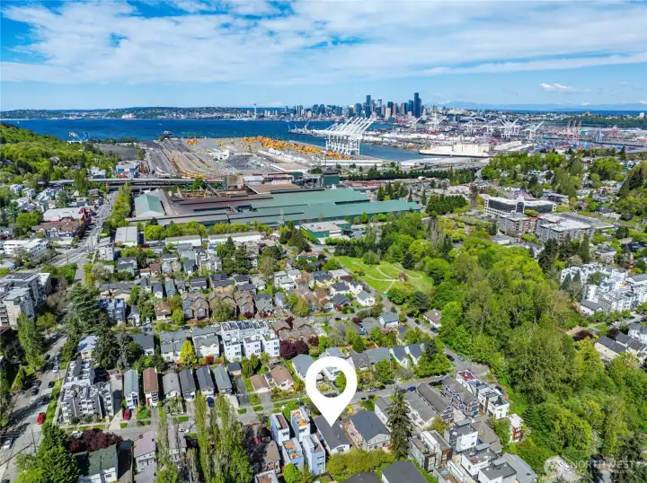 Easy access to the West Seattle Bridge and downtown Seattle.