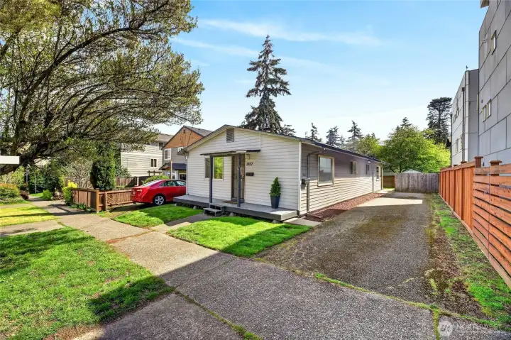 Well maintained bungalow with off street parking.