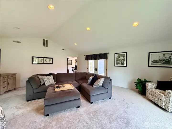 Another view of the family room.