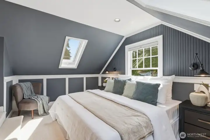 Wake to soft morning light and songbirds right outside your window - so peaceful!