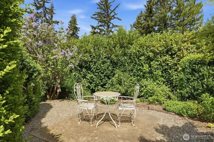 We can't think of a more perfect spot to sip morning coffee - can you?