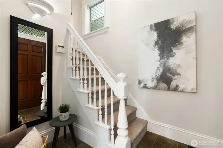 Stairs to second floor Stairs to second floor