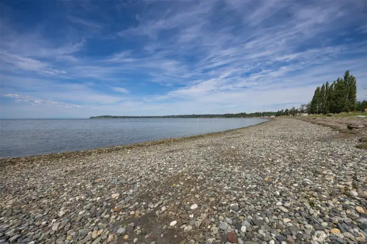 Beach front