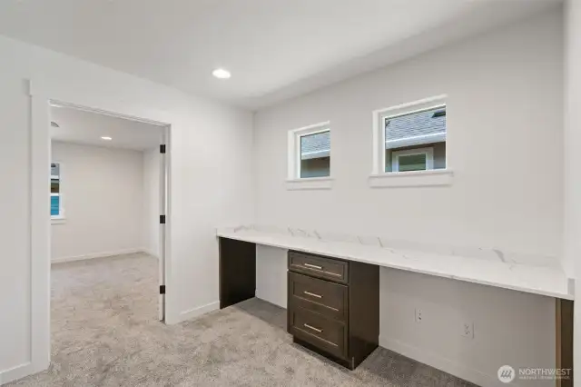 Upstairs loft area