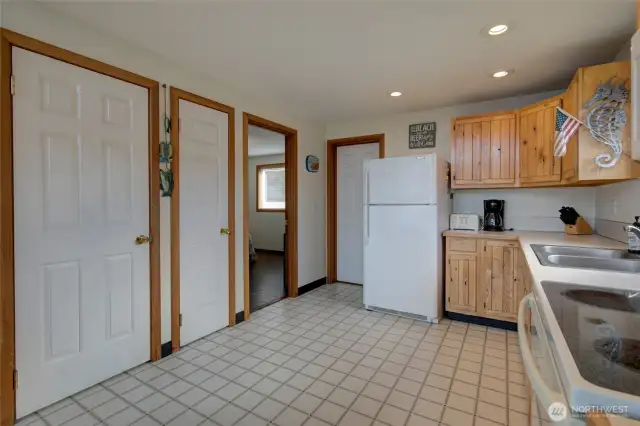 Pantry and utility closets