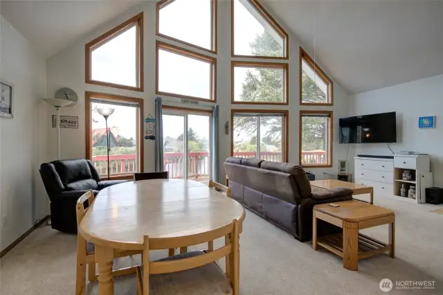 Tons of relaxing spaces
