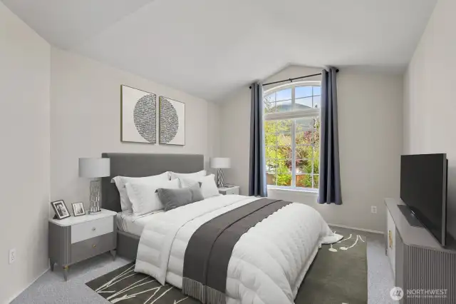 Virtually staged to show an example of how the space could be used.