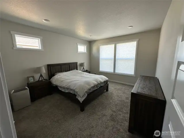 Primary Bedroom with Blinds
