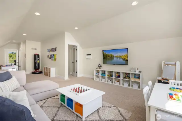 Another look at this great bonus space. The entire home is heated and cooled by an efficient heat pump.