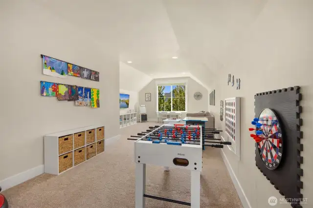 The game room.