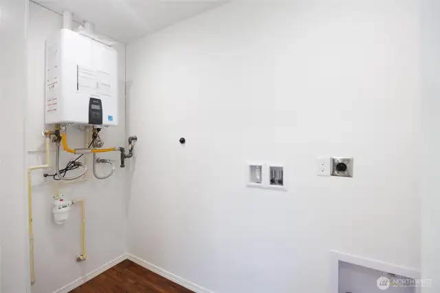 New Tankless water heater.