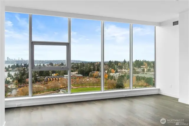 Floor to ceiling shades