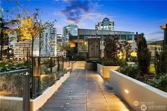 Lushly landscaped Owner's gardens