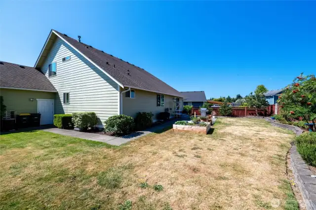 Landscaped and ready for entertaining