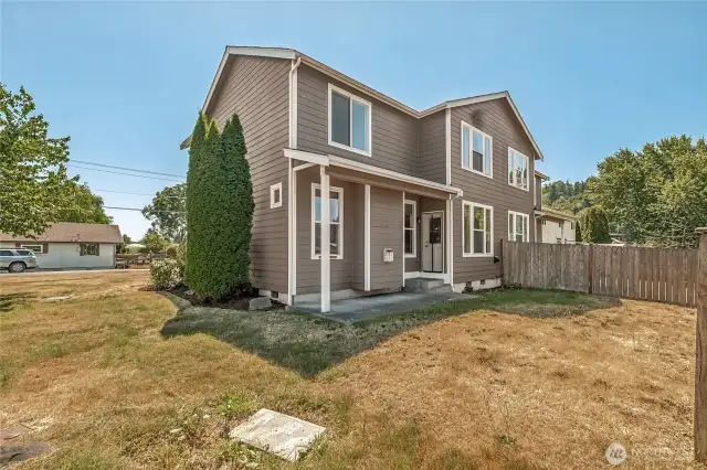 Each unit includes nicely sized yards with patios - ready for outdoor enjoyment.