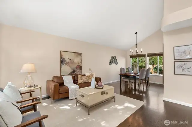 This space is open, bright, and airy.