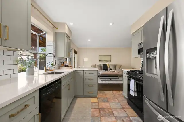 Beautiful, recently updated kitchen!