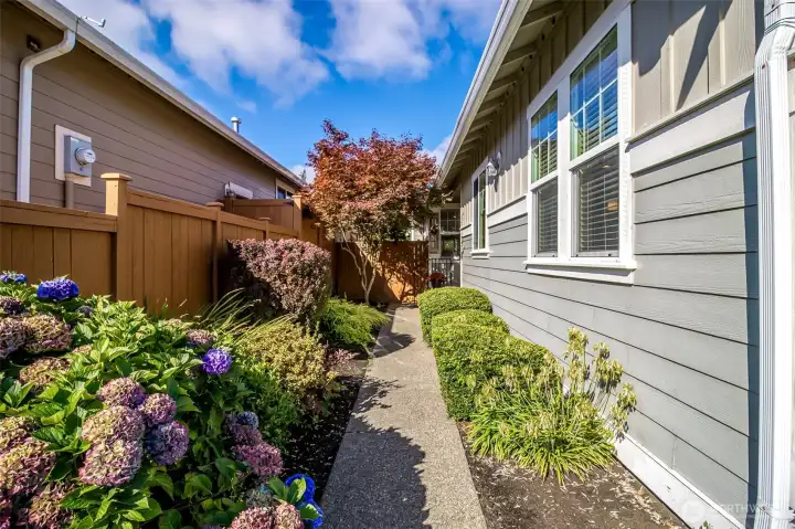 Front walkway