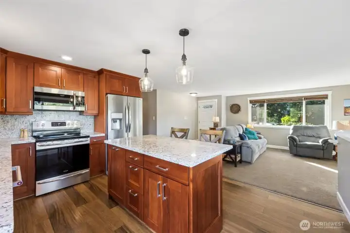 Kitchen/ Living Rooms
