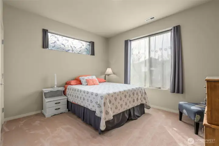 Main floor guest bedroom!