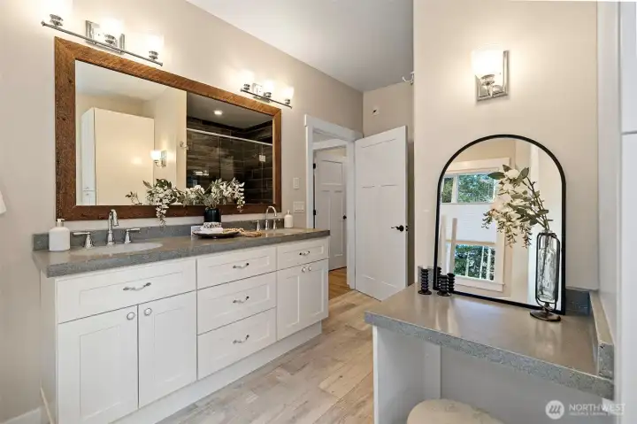 Bathroom from toilet