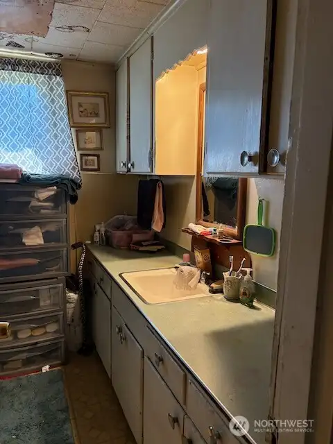 Full bathroom with tub & shower