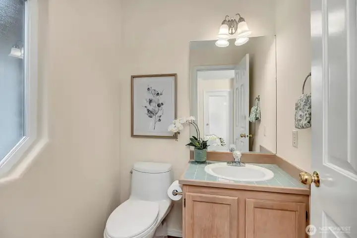 Main floor guest bath.