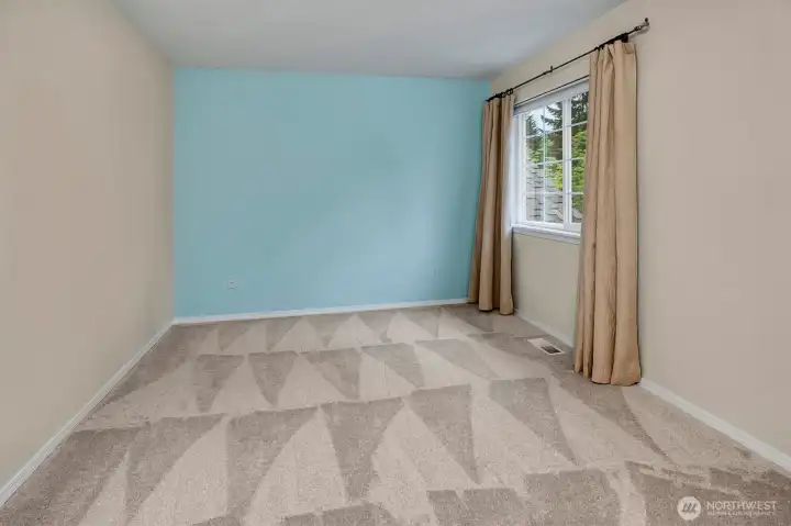 Bedroom 3 with walk-in closet.