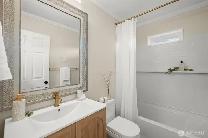 Updated Hall Bath Updated Hall Bath
