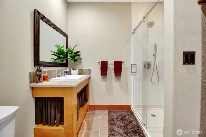 Guest suite bath. . . Guest suite bath. . .