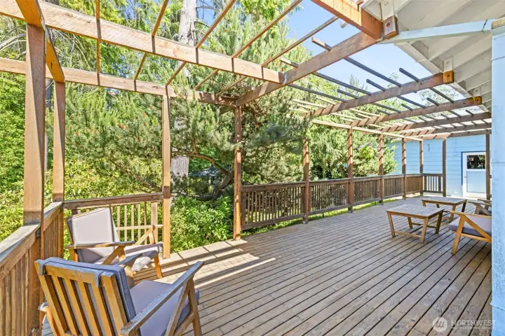 Back deck Back deck