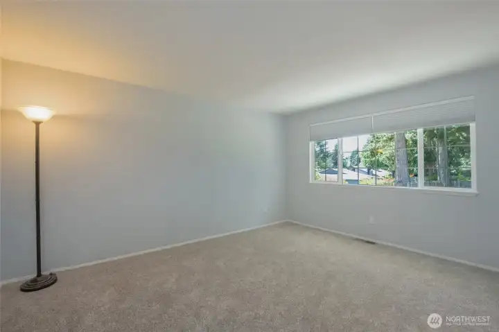 Primary retreat with room for a king-size bed Primary retreat with room for a king-size bed