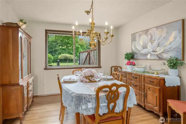 dining room inviting great conversations and laughter in the room