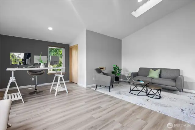 400 Square Foot bonus room/office/or flex 5th bedroom (Not included in square footage)