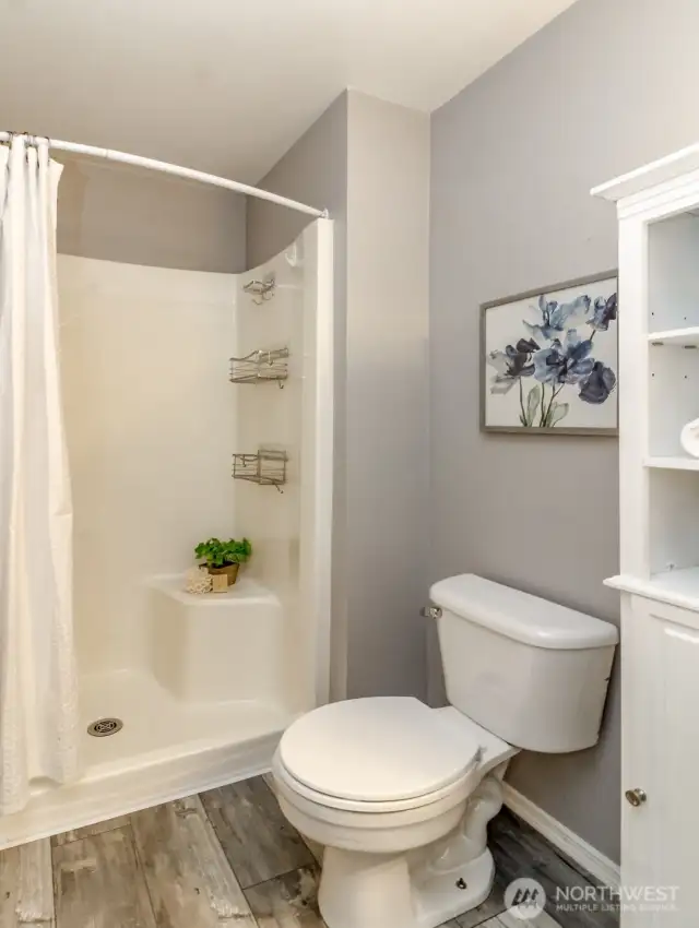 Primary bathroom.