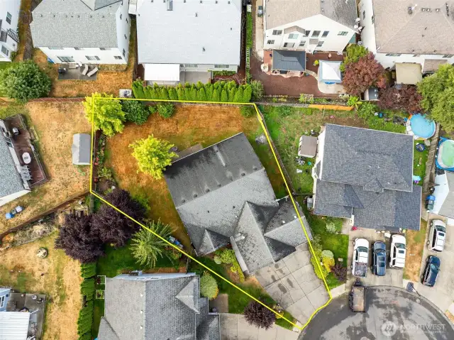 This home is beautifully set on a large 8,980 sq ft lot.