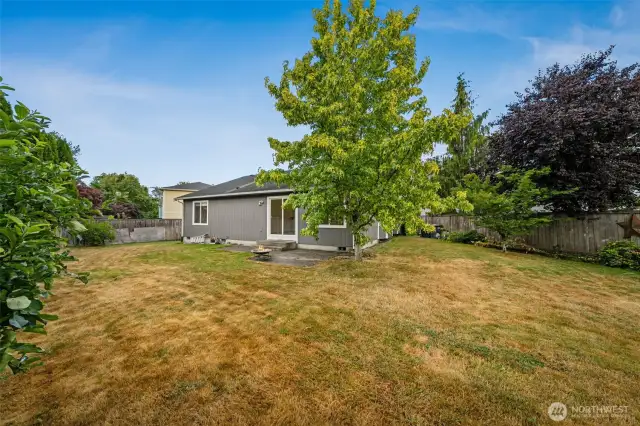 The large yard & side yard provide plenty of space to play, or even relax.
