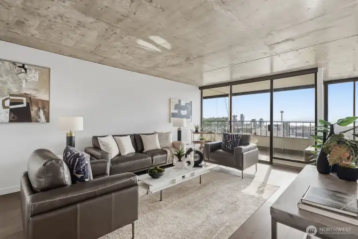 Nearly every surface of this unit has been updated and elevated with intention.