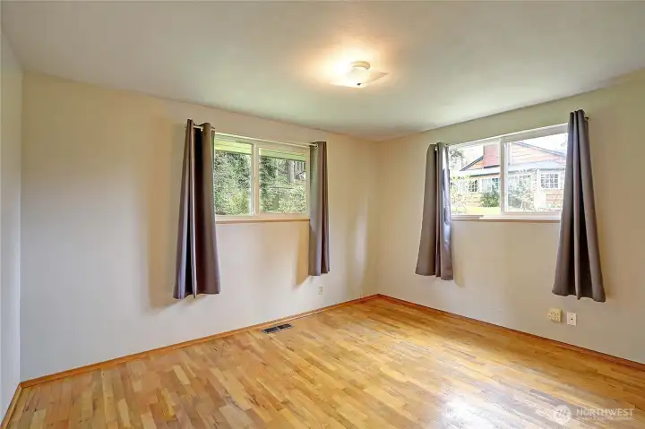 This bedroom was used as the primary bedroom.