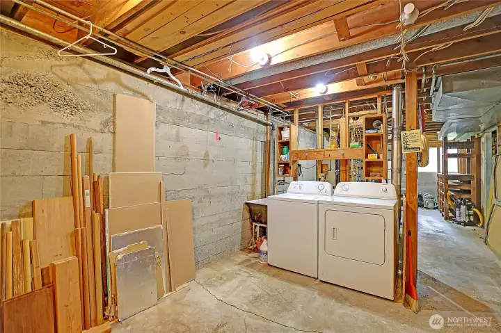 Utility  room on lower level....