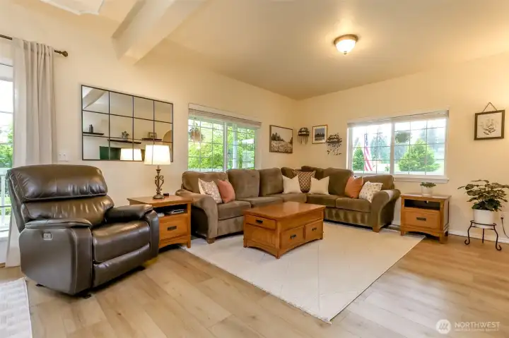 Spacious Living Room