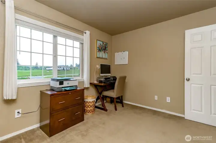 Upstairs Office/Flex Space. Current office gym previous nursery.