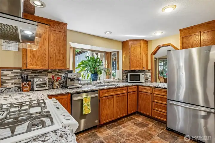We love how every space in this home still feels connected without being completely wide open.