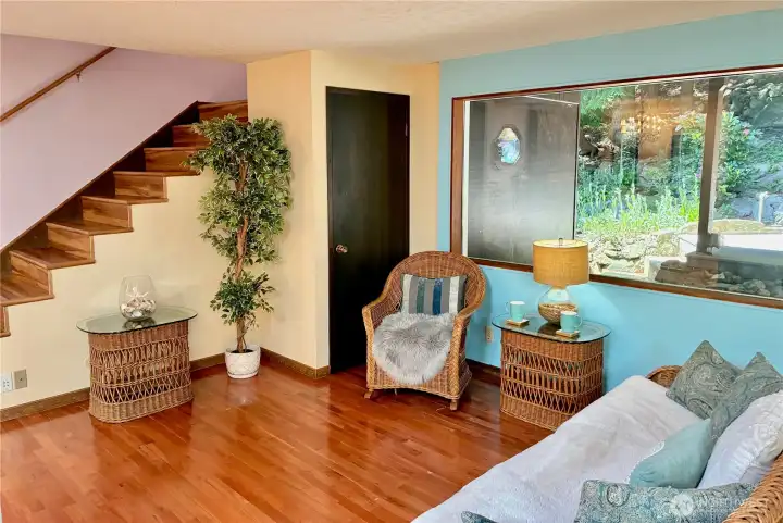 Great space with the forest in the distance ..