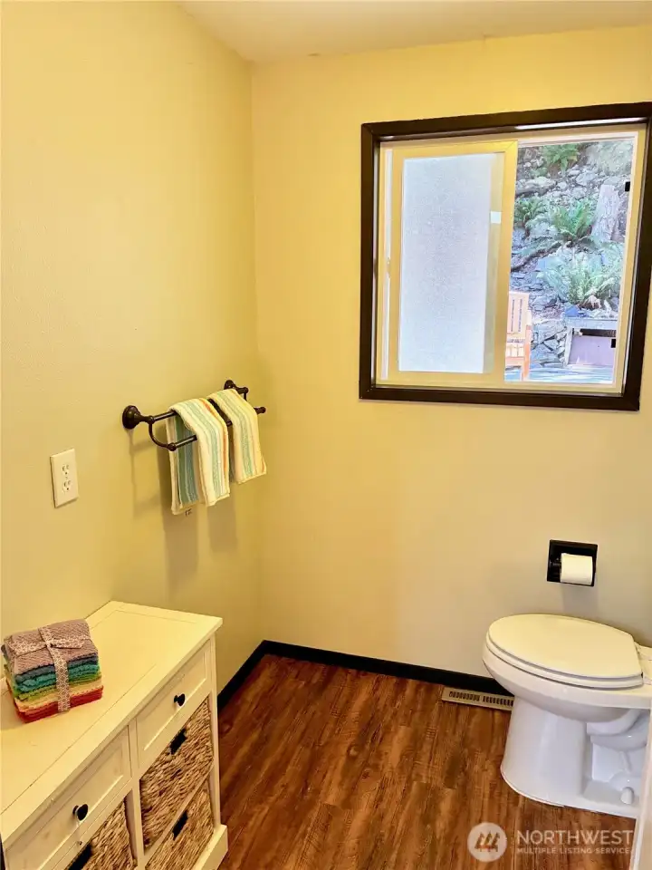 Guest bathroom on main floor ..