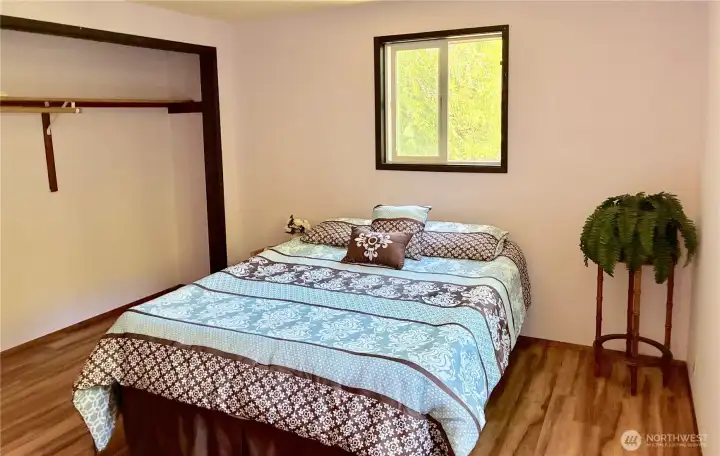 Another view of the generous primary bedroom ..